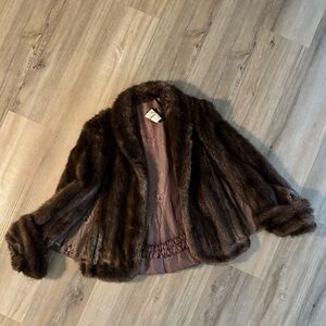 Vintage Fur Cape/Coat